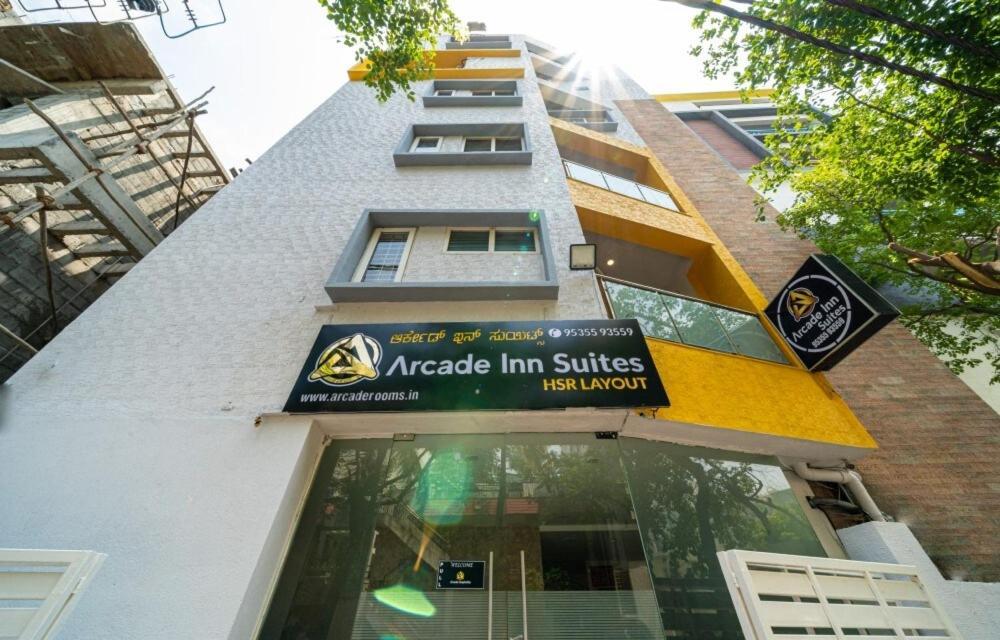 Arcade Inn Suites Bangalore Exterior foto